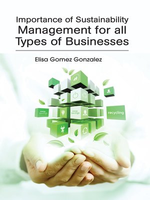 cover image of Importance of Sustainability Management for all types of businesses